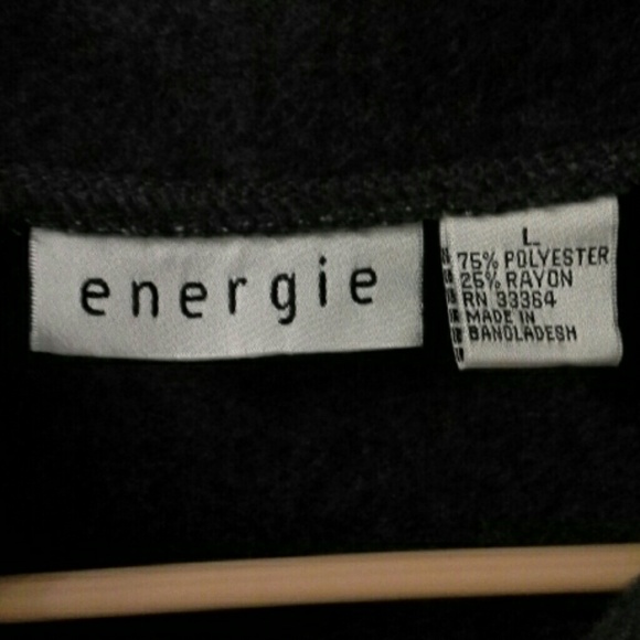 Energie Fleece Jacket NWOT - Picture 4 of 4
